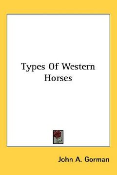 portada types of western horses (en Inglés)