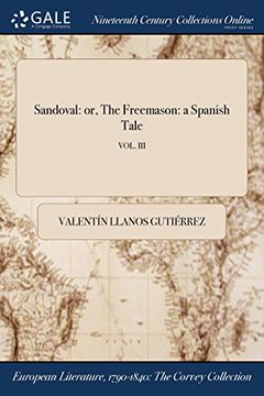 portada Sandoval: or, The Freemason: a Spanish Tale; VOL. III
