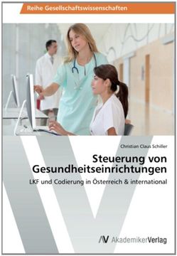 portada Steuerung von Gesundheitseinrichtungen: LKF und Codierung in Österreich & international