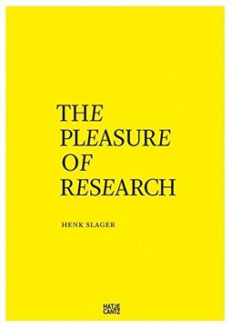 portada The Pleasure of Research (in English)