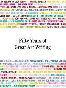 portada Fifty Years of Great Art Writing: From the Hayward Gallery (in English)
