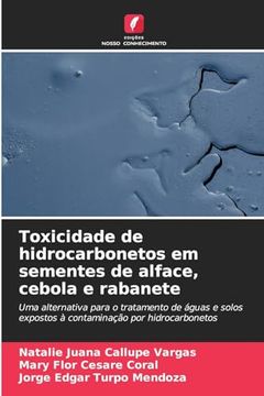 portada Toxicidade de Hidrocarbonetos em Sementes de Alface, Cebola e Rabanete (in Portuguese)