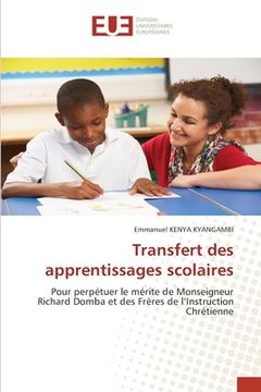 portada Transfert des apprentissages scolaires (en Francés)