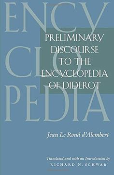 portada Preliminary Discourse to the Encyclopedia of Diderot (en Inglés)