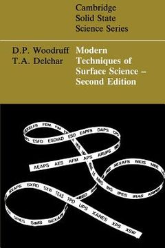 portada Modern Techniques of Surface Science 2nd Edition Paperback (Cambridge Solid State Science Series) (in English)