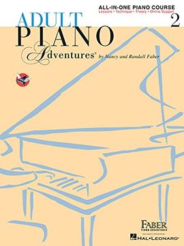 portada Adult Piano Adventures All-In-One Lesson Book 2: Book (en Inglés)