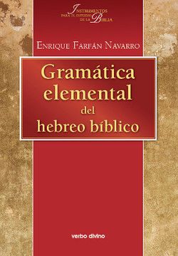 portada Gramática Elemental del Hebreo Bíblico
