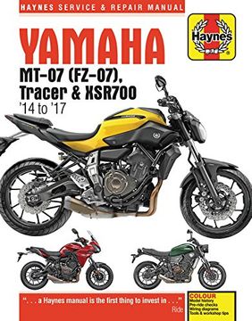 サービスマニュアルＭＴー０７ Libro Yamaha MT-07 (Fz-07), Tracer & XSR700 Service and Repair