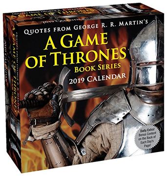 portada Quotes From George R. R. Martin's Game of Thrones - Zitate aus Game of Thrones 2019: Original Browntrout-Tagesabreißkalender 