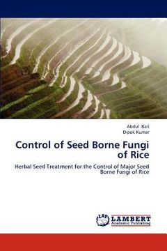 portada control of seed borne fungi of rice (in English)