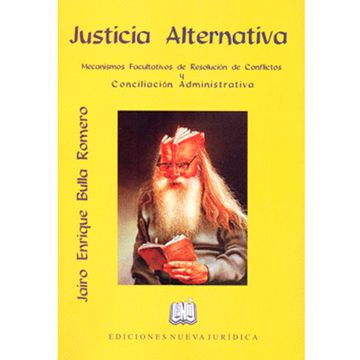portada JUSTICIA ALTERNATIVA- CONCILACIÓN ADMINISTRATIVA