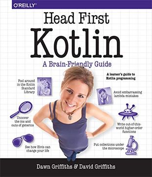portada Head First Kotlin: A Brain-Friendly Guide (en Inglés)