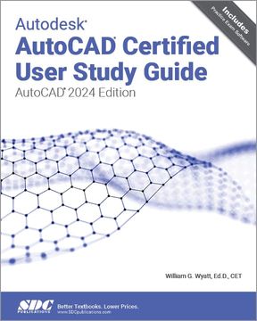 portada Autodesk Autocad Certified User Study Guide (en Inglés)
