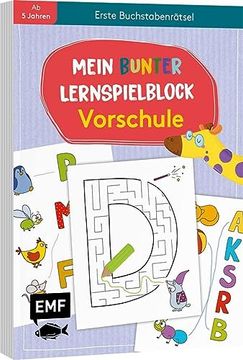 portada Mein Bunter Lernspielblock? Vorschule: Erste Buchstabenrätsel: Übungen und Rätsel ab 5 Jahren (en Alemán)