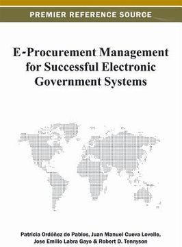 portada e-procurement management for successful electronic government systems