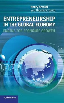 portada Entrepreneurship in the Global Economy Hardback (en Inglés)