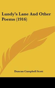 portada lundy's lane and other poems (1916)