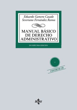 portada Manual Básico de Derecho Administrativo (Derecho - Biblioteca Universitaria de Editorial Tecnos)