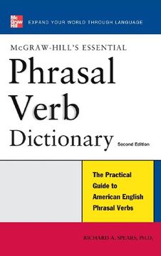 portada Essential Phrasal Verb Dictionary (Mcgraw-Hill's Essential) 
