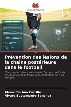 portada Prévention des lésions de la chaîne postérieure dans le football (in French)