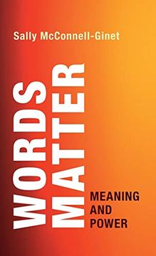 portada Words Matter: Meaning and Power (en Inglés)