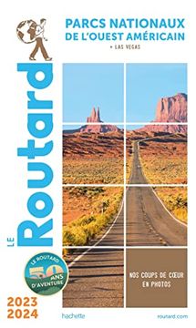 portada Guide du Routard Parcs Nationaux de L'ouest Américain 2023 (en Francés)