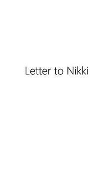 portada Letter to Nikki (en Inglés)