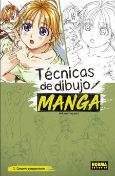 portada Tecnicas de Dibujo Manga 2: Canones y Proporciones (in Spanish)