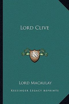 portada lord clive (en Inglés)