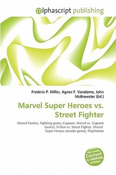 portada marvel super heroes vs. street fighter
