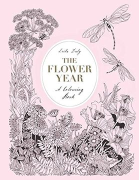 portada The Flower Year: A Colouring Book