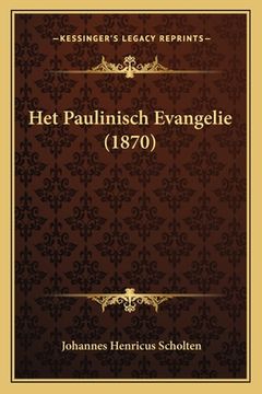 portada Het Paulinisch Evangelie (1870)