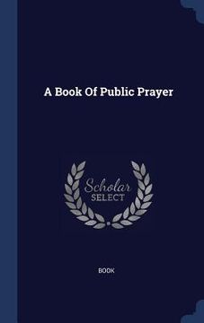 portada A Book Of Public Prayer