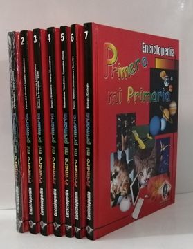 portada Enciclopedia Para primaria 7 tomos y un cd ROM Juegos