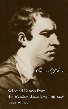 portada Selected Essays From the "Rambler", "Adventurer" and "Idler" (Yale Edition of the Works of Samuel Johnson) (en Inglés)