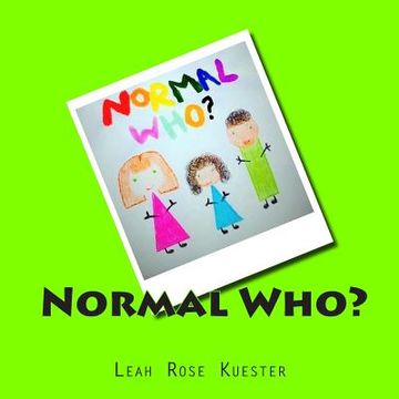 portada Normal Who? (en Inglés)