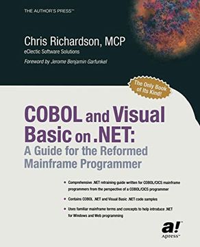 portada Cobol and Visual Basic on. Net: A Guide for the Reformed Mainframe Programmer (. Net Developer) (in English)