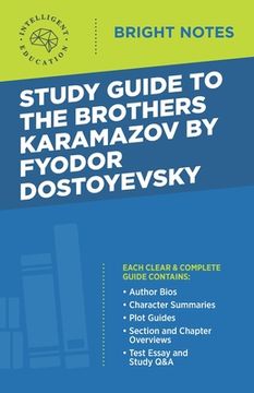 portada Study Guide to The Brothers Karamazov by Fyodor Dostoyevsky (in English)