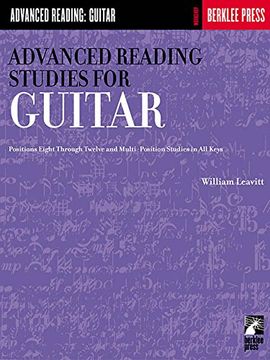 portada Advanced Reading Studies for Guitar: Positions Eight Through Twel ve and Multi-Position Studies in all Keys (en Inglés)