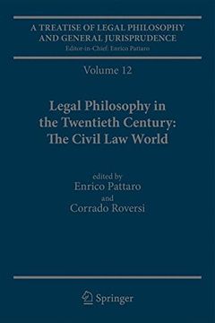 portada a treatise of legal philosophy and general jurisprudence: volume 12: legal philosophy in the twentieth century: the civil law world (in English)