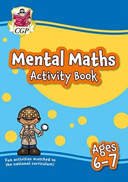 portada New Mental Maths Activity Book for Ages 6-7 (Year 2) (Cgp ks1 Activity Books and Cards) (en Inglés)