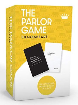portada William Shakespeare the Parlor Game: A Literature-Inspired Party in a box 