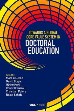 portada Towards a Global Core Value System in Doctoral Education (in English)