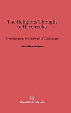 portada The Religious Thought of the Greeks 