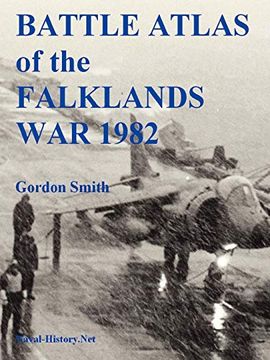 portada Battle Atlas of the Falklands war 1982 by Land, sea and air (en Inglés)