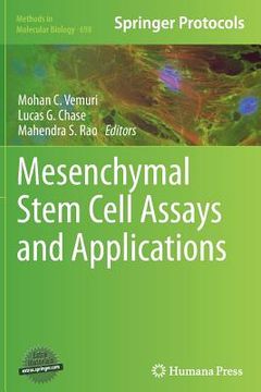 portada Mesenchymal Stem Cell Assays and Applications (en Inglés)