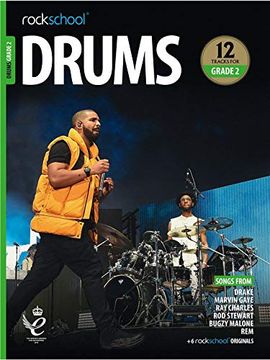 portada Rockschool Drums Grade 2 (2018) (en Inglés)