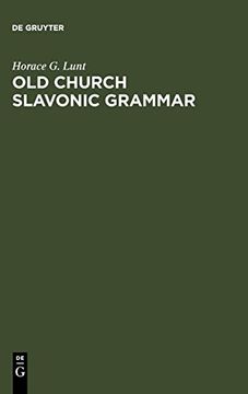 portada Old Church Slavonic Grammar 