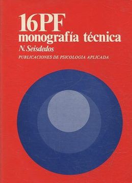 portada 16PF MONOGRAFIA TECNICA . PUBLICACIONES DE PSICOLOGIA APLICADA.