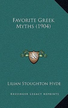 portada favorite greek myths (1904) (en Inglés)